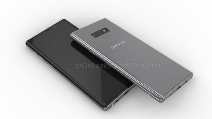 כך יראה מכשיר הדגל Samsung Galaxy Note 9
